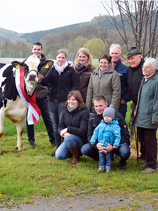 raude holstein familie